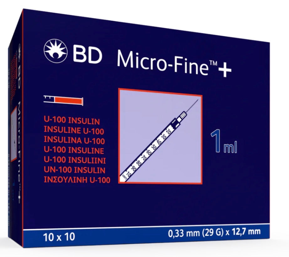 BD Micro-Fine 1ml 29G (x10)