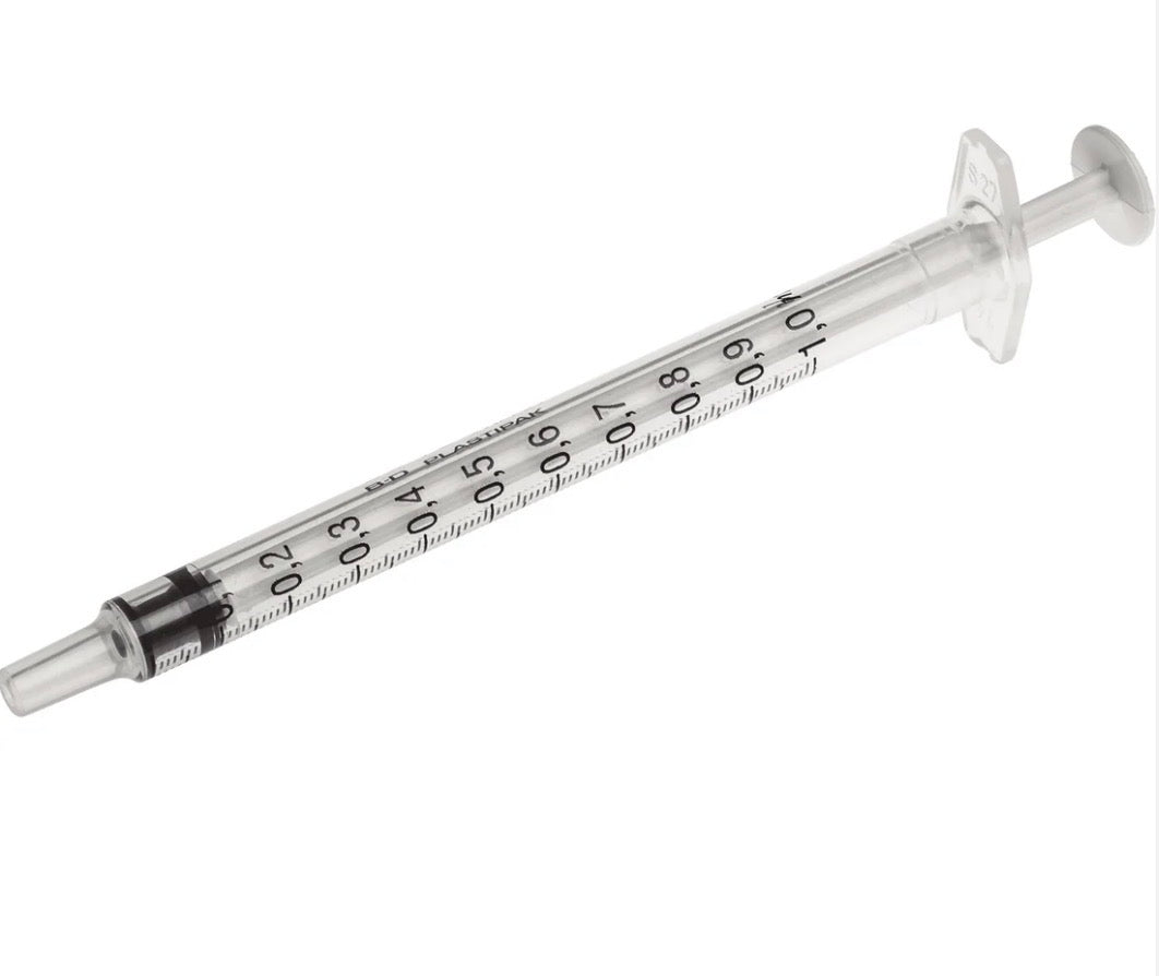 BD Emerald Hypodermic Luer Slip Concentric Syringe 1ml (Box of 120)