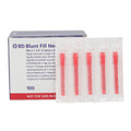 BD Blunt Fill Needle Red 18g x 40mm (1 1/2 inch) Box of 100