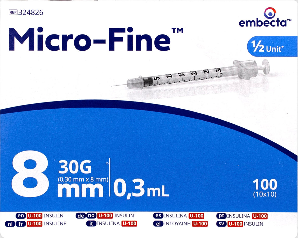 Micro-Fine 0.3ml 30G (x10)