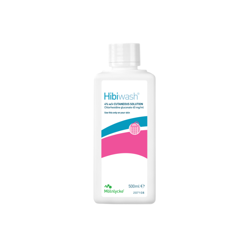 Hibiwash Hibiscrub 500ml Antimicrobial Skin Wash