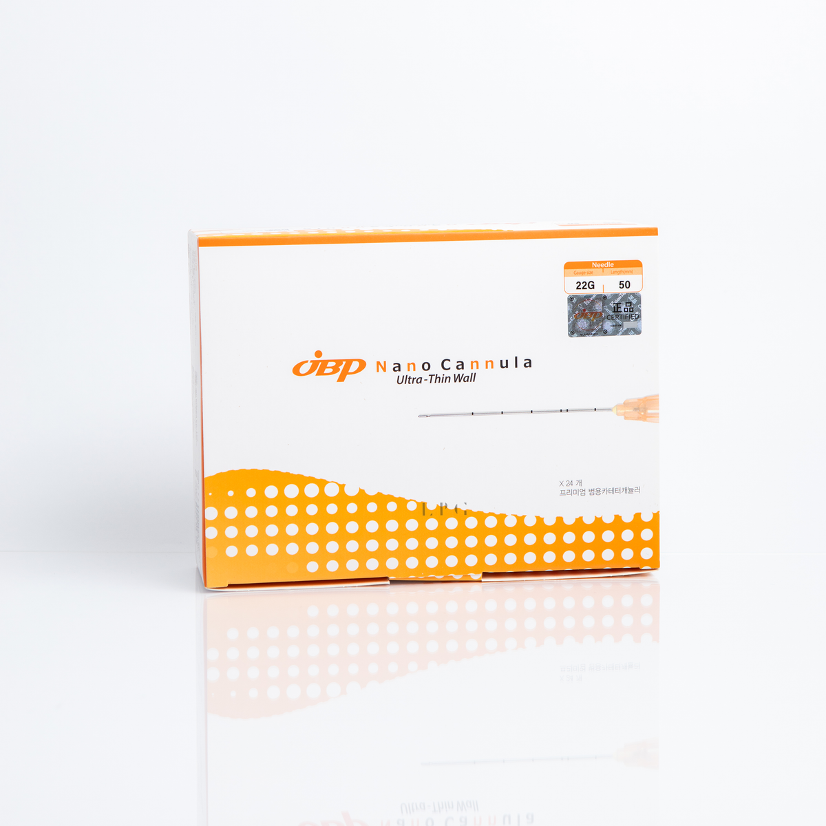 JBP Cannula 22g 50mm (box of 24)